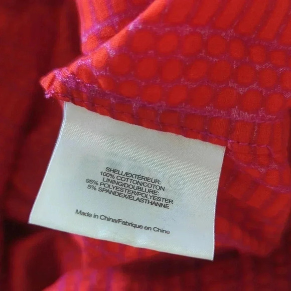 Tory Burch Red and Purple Pool Beach Cover-up Dress - Picture 7 of 7